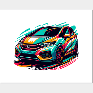 Honda Jazz Posters and Art